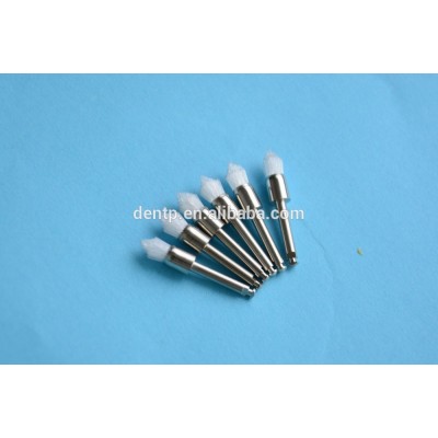 Dental Polisher Prophy Brush , Prophy Bristle Brushes For Dental Contra Angle Handpiece