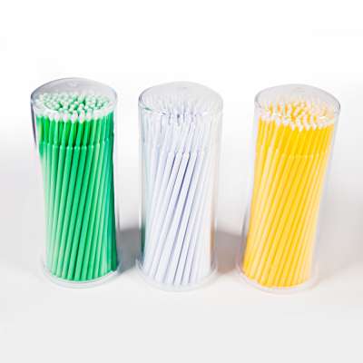 Disposable Micro Applicators Brush for Makeup and Personal Care